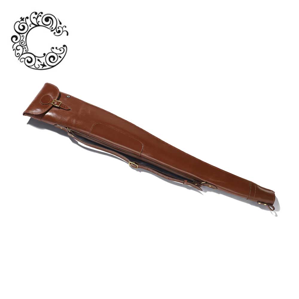 Croots Malton Bridle Leather Zip And Flap Slip Chestnut