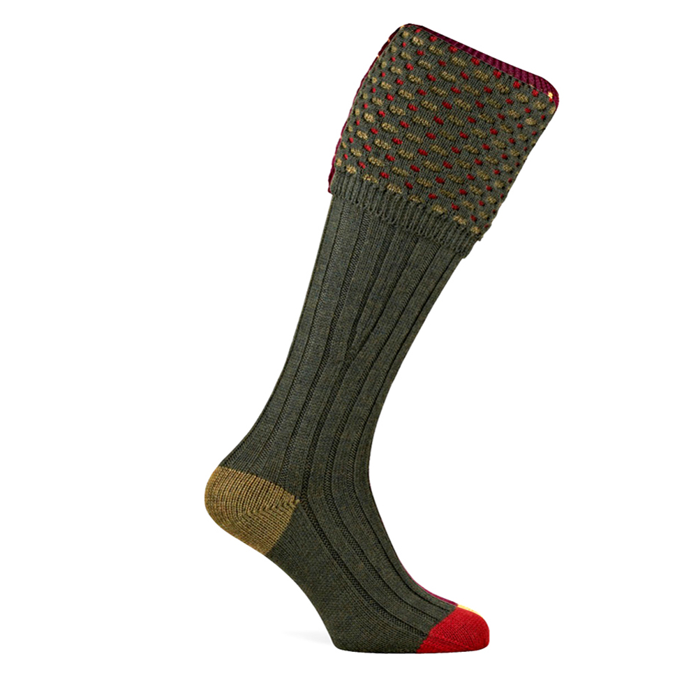 Pennine Ambassador Socks Hunter Green
