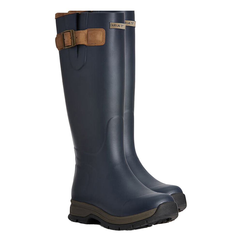 Ariat Burford Ladies Waterproof Rubber Boot Navy