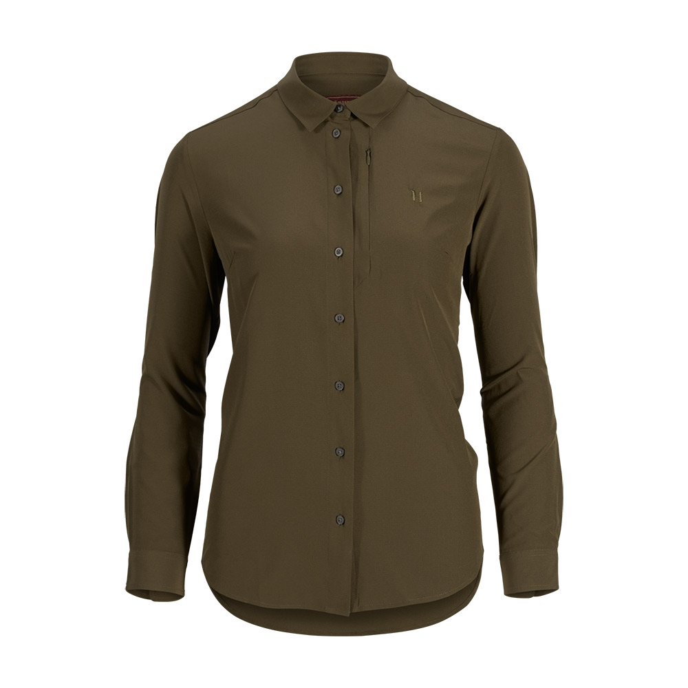 Harkila Trail L/S Lady Shirt Willow Green