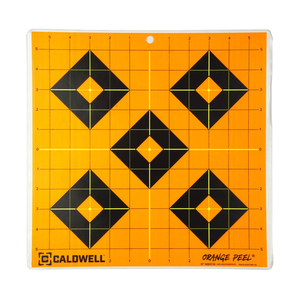 Caldwell Sight In Orange Peel Target