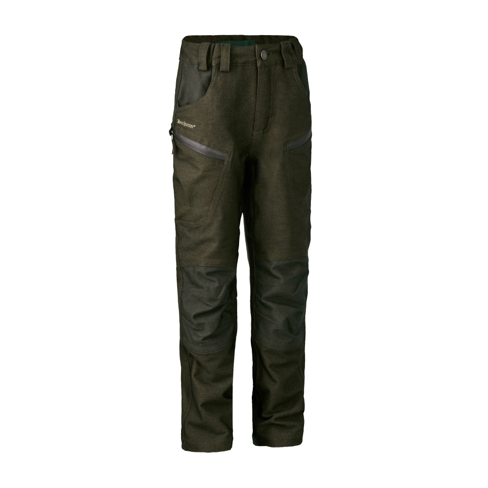 Deerhunter Youth Chasse Trousers Olive Night melange