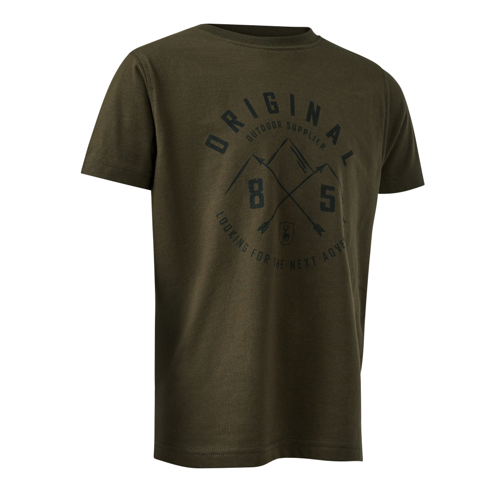 Deerhunter Youth Billie T-Shirt Deep Green
