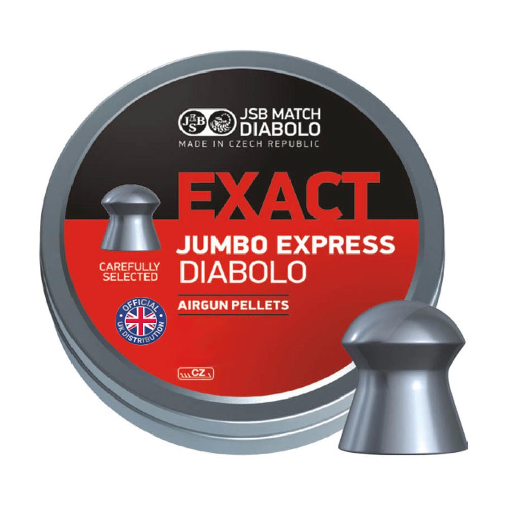 JSB Exact Jumbo Express Airgun Pellets .22