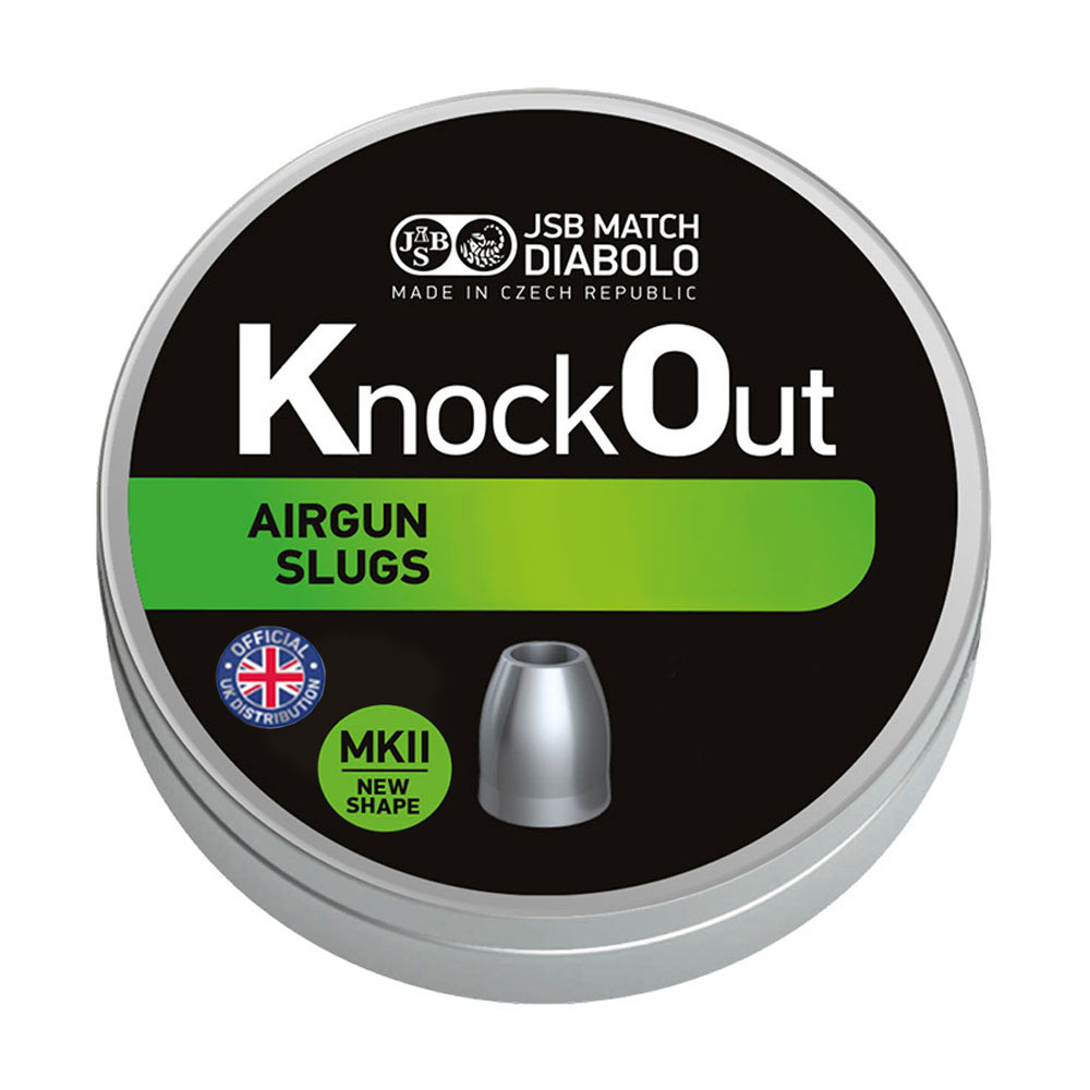 JSB Knockout Airgun Slugs .25 MKII