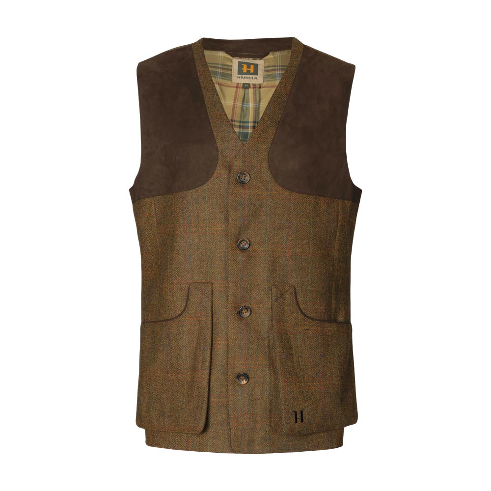 Harkila Kenmore GTX Shooting Waistcoat Terragon Brown