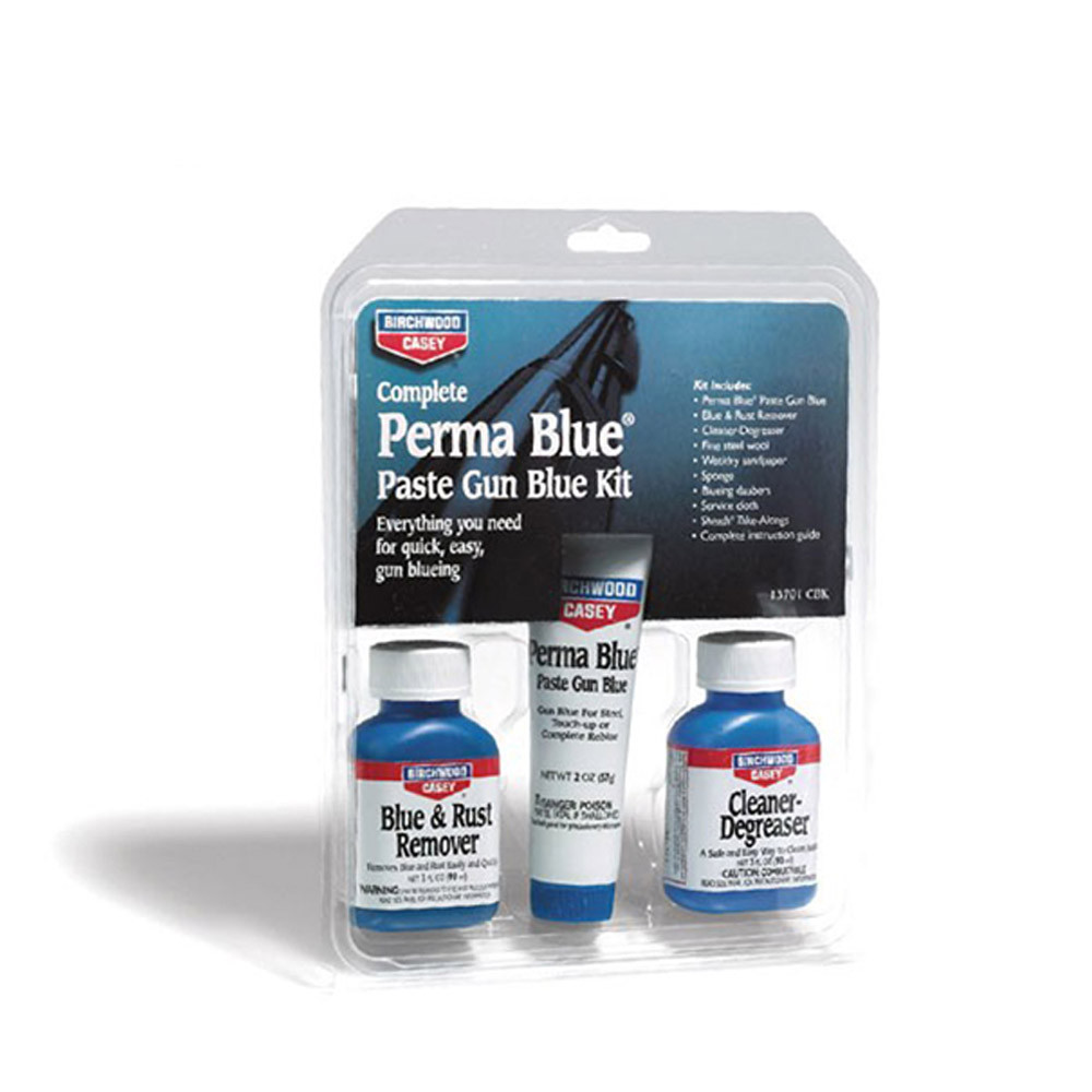 Birchwood Casey 13801 Perma Blue Liquid Complete Kit