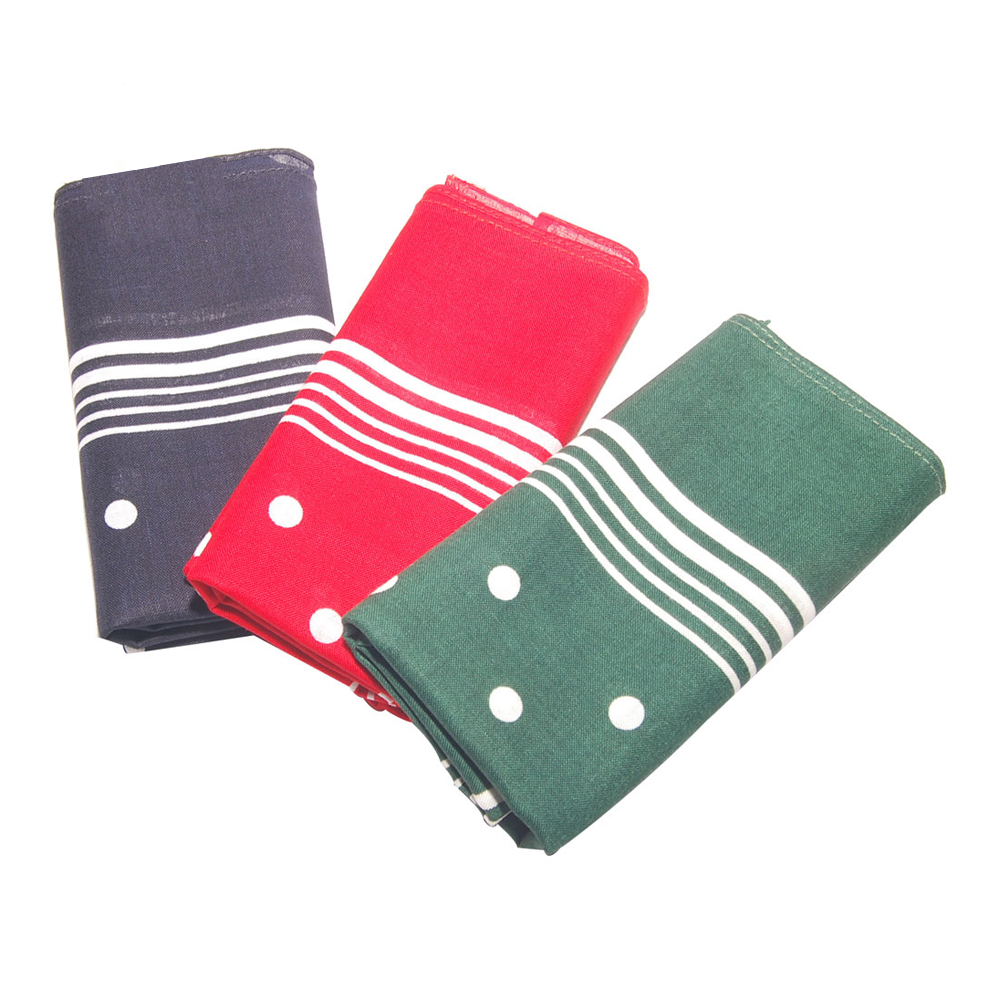 Bisley Blue Spotted Handkerchiefs 12pk