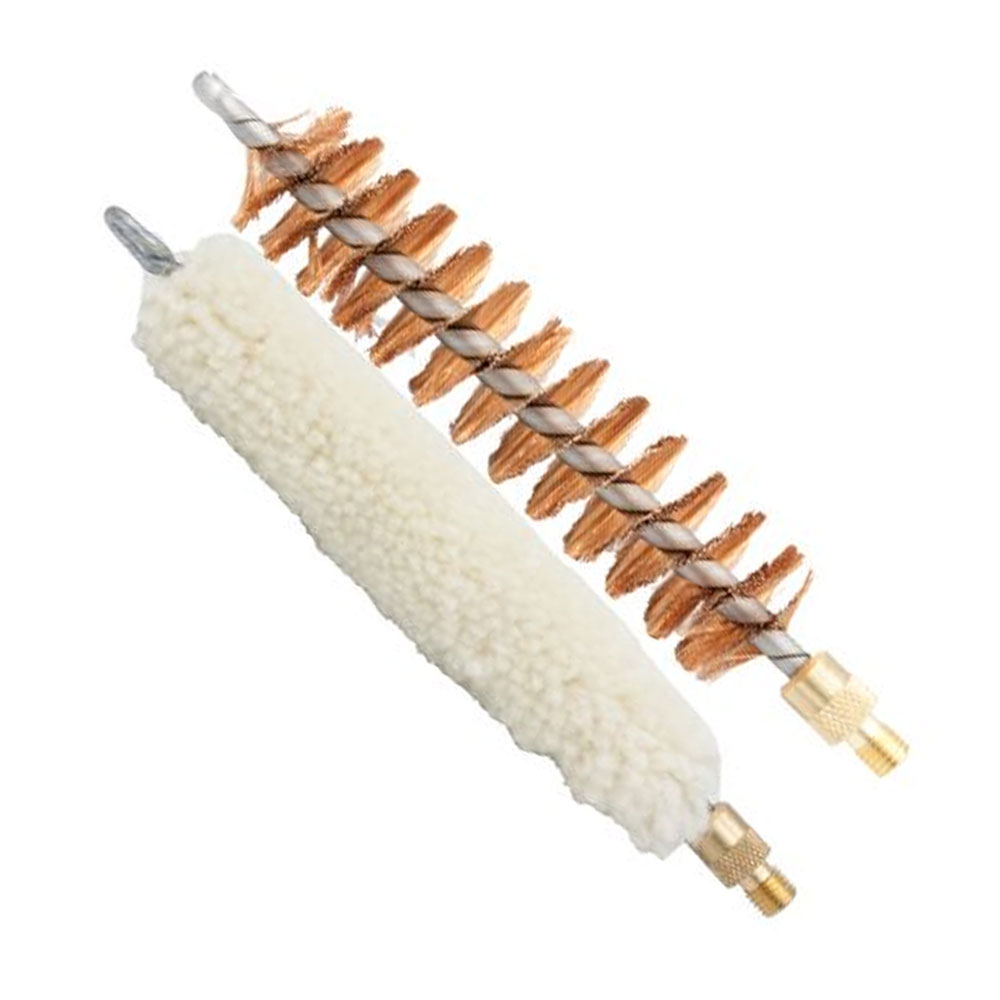 Bisley 12g Long Phosphor Bronze Brush/Wool Mop Duo Pack