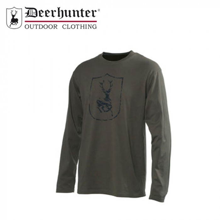 Deerhunter Logo T-Shirt Long Sleeve
