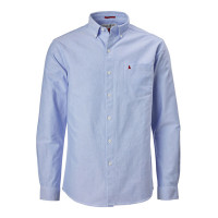 Musto Aiden Long Sleeve Oxford Shirt Pale Blue