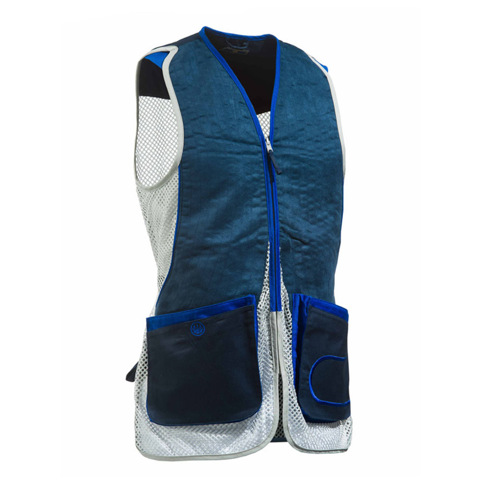 Beretta Womans Dt11 Navy And Silver Vest XL