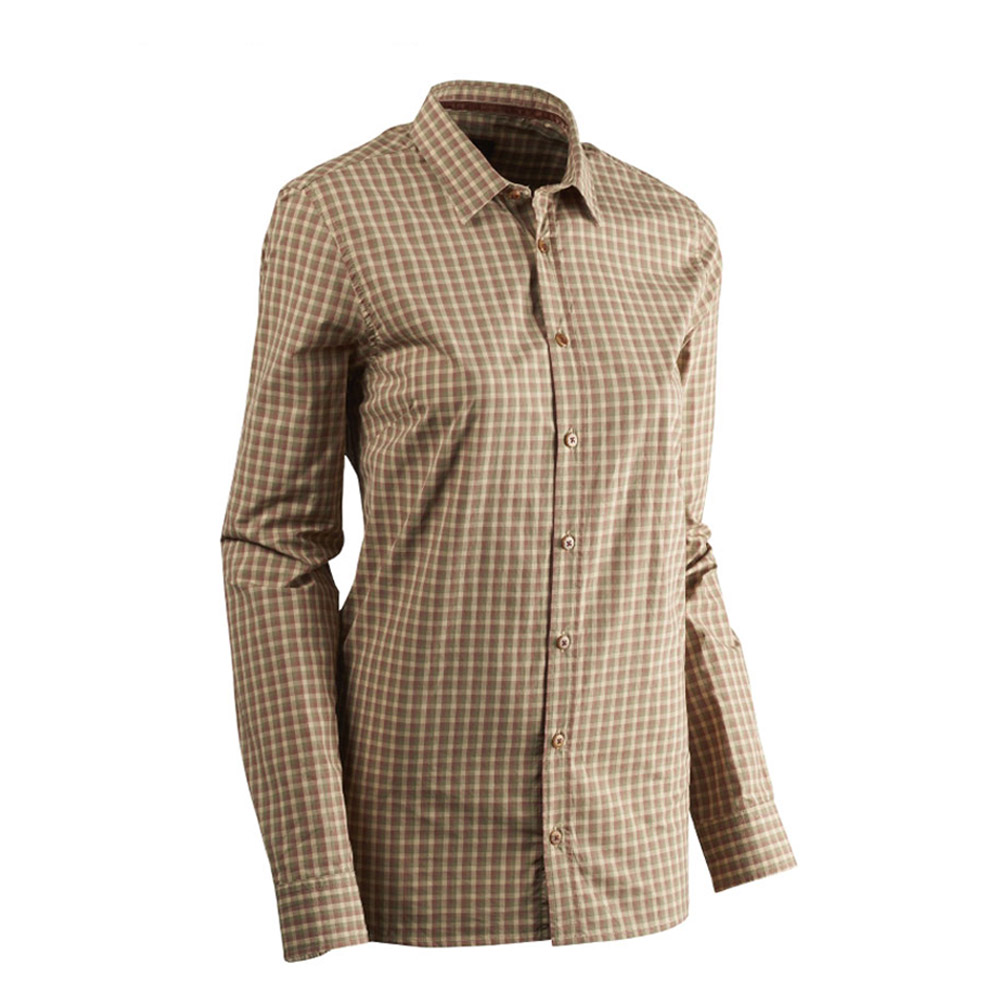 Harkila Selja Lady L/S Shirt Moonlight Rose Check