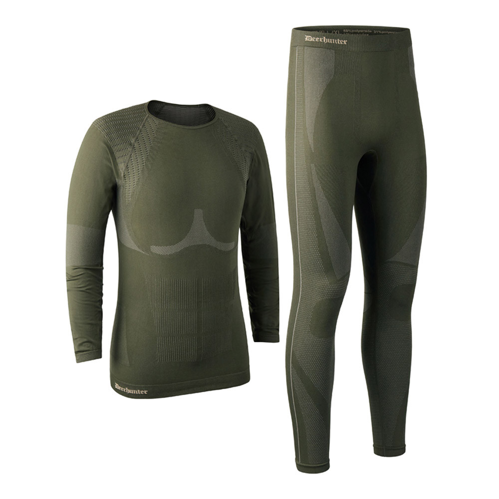 Deerhunter Mens Performance Underwear Set Forest Night