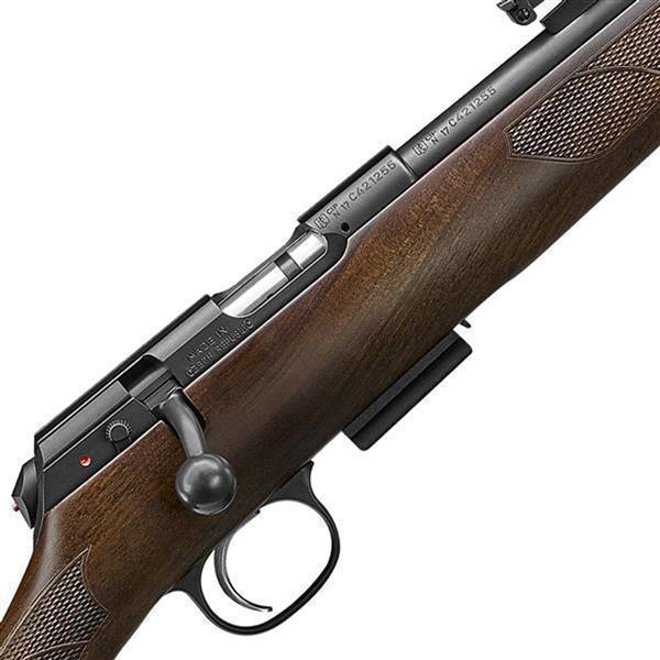 CZ 457 Lux Open Sights 24 Inch Threaded